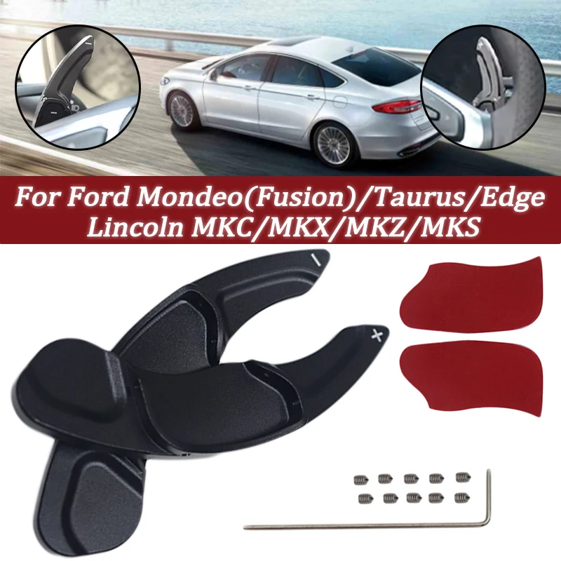 Aluminum Alloy Steering Wheel Paddle Shifter Extension for Ford Fusion Mondeo 2013-2019 Edge 2015-2019 Lincoln 2016 2017
Aluminum Alloy Steering Wheel Paddle Shifter Extension for Ford Fusion Mondeo 2013-2019 Edge 2015-2019 Lincoln 2016 2017