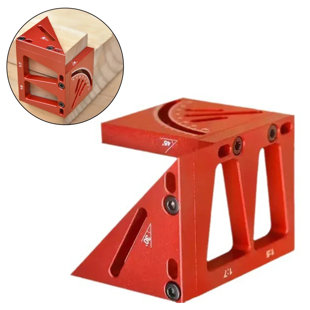 Woodworking Square Protractor 3D Multi-Angle Measuring Ruler Aluminum Miter Triangler Layout Measuring Tool
Woodworking Square Protractor 3D Multi-Angle Measuring Ruler Aluminum Miter Triangler Layout Measuring Tool