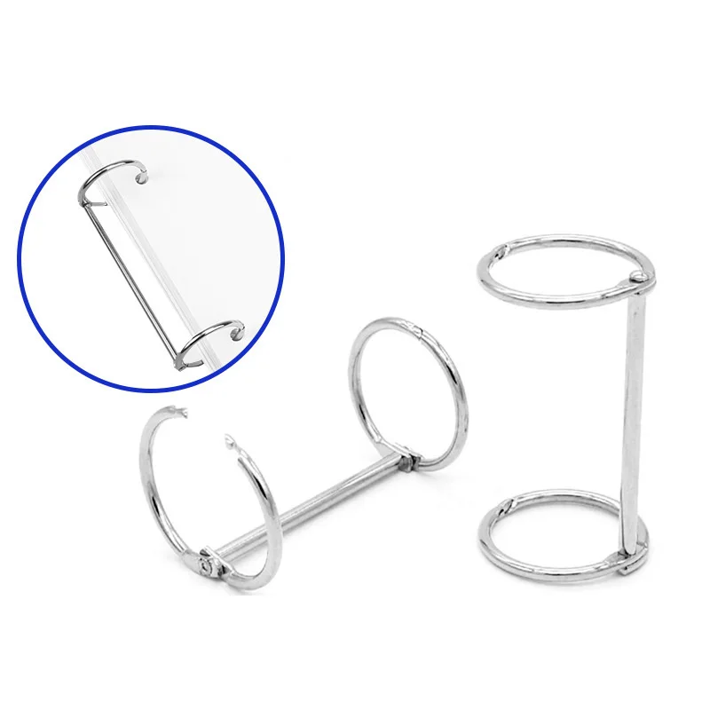 50pcs Metal 2 Rings Book Binder Circle Ring Calendar Binding Clips Loose Leaf Catalogue Album Notebook Paper Clip Storage
50pcs Metal 2 Rings Book Binder Circle Ring Calendar Binding Clips Loose Leaf Catalogue Album Notebook Paper Clip Storage