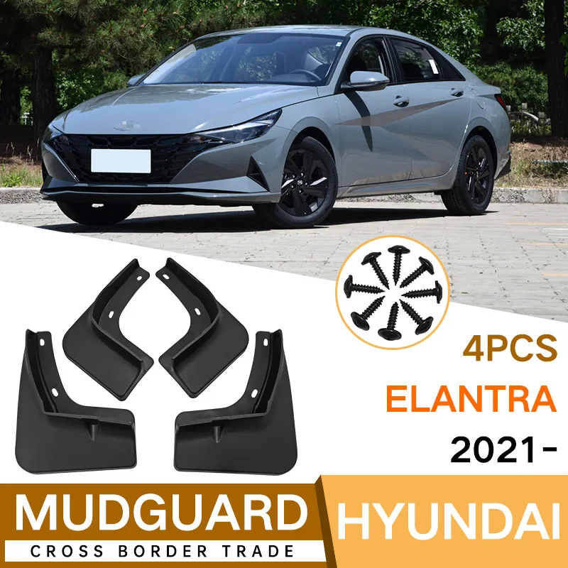 For Hyundai Elantra 2021 black car mudguard Reduce dust Resist tire dirt car accessories tools
For Hyundai Elantra 2021 black car mudguard Reduce dust Resist tire dirt car accessories tools