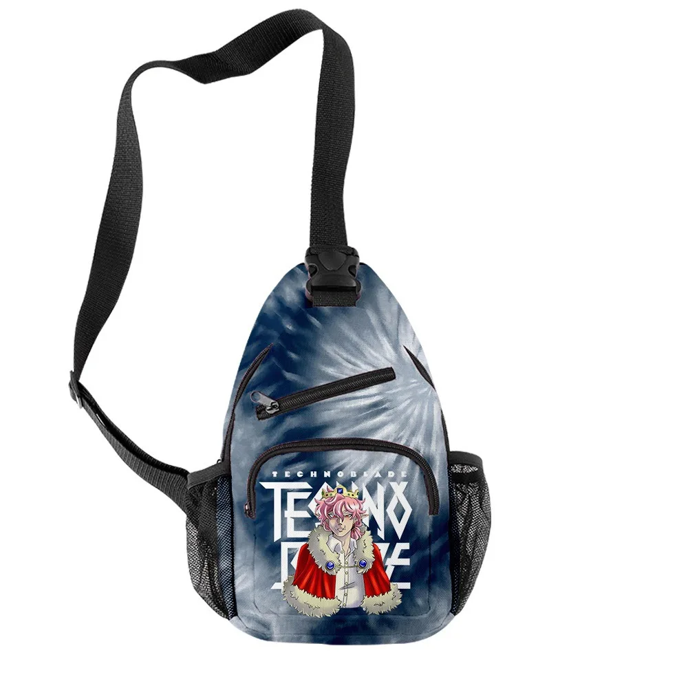 Cartoon Popular Cool technoblade Crossbody Chest Bags Oxford Waterproof Boys/Girls Sports Travel Bags 3D Print Shoulder Bags
Cartoon Popular Cool technoblade Crossbody Chest Bags Oxford Waterproof Boys/Girls Sports Travel Bags 3D Print Shoulder Bags