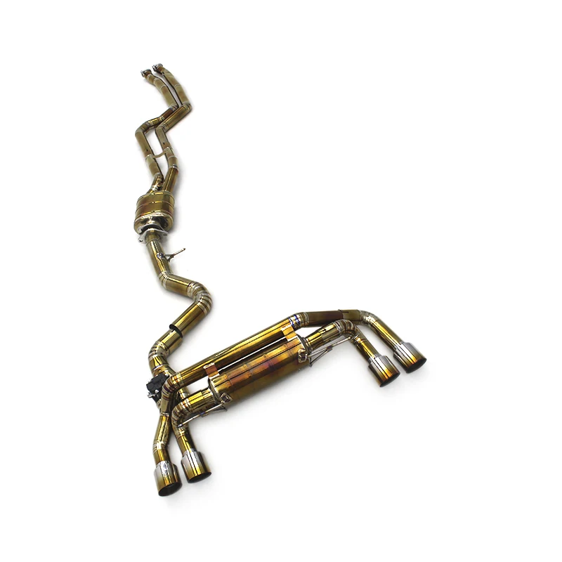 Custom Catback Exhaust For BMW 1M N54 3.0T 2011- Auto Car Parts Titanium Pipe Muffler Valvetronic Exhaust System With Control
Custom Catback Exhaust For BMW 1M N54 3.0T 2011- Auto Car Parts Titanium Pipe Muffler Valvetronic Exhaust System With Control