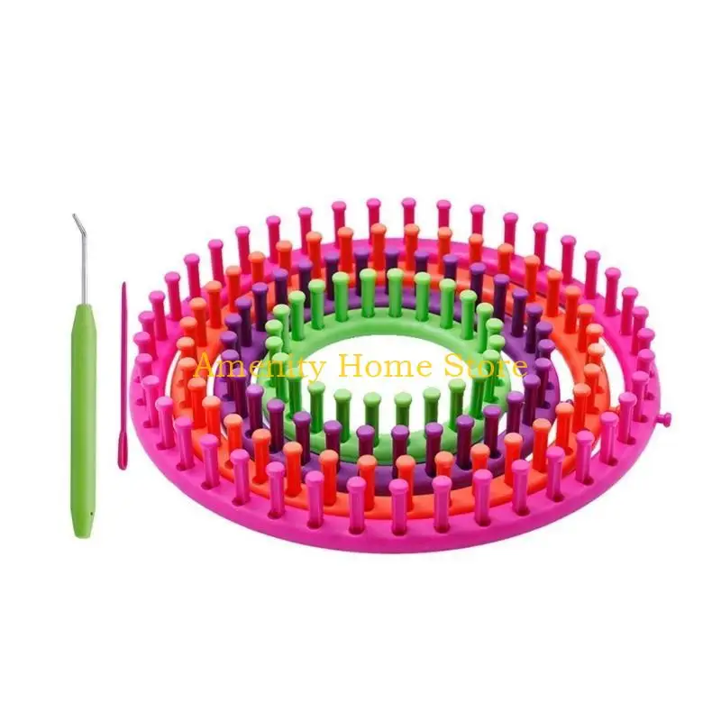 F26C Hook Needle Round Knitting Weave Weaving Scarf Sweater Hat Shawl Stitching Knitting
F26C Hook Needle Round Knitting Weave Weaving Scarf Sweater Hat Shawl Stitching Knitting