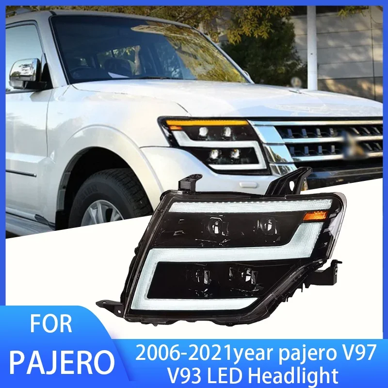 Pop Pop 2 PCS Head Lamp For Pajero V97 V93 LED Headlight 2006-2021 Headlights V95 B87 DRL Turn Signal High Beam Angel Eye Projec
Pop Pop 2 PCS Head Lamp For Pajero V97 V93 LED Headlight 2006-2021 Headlights V95 B87 DRL Turn Signal High Beam Angel Eye Projec