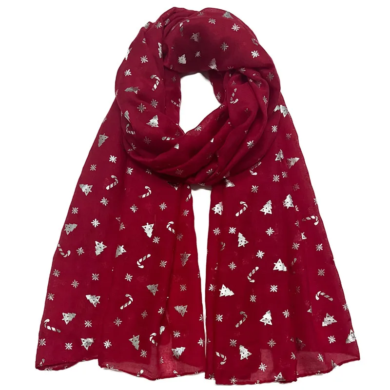The Best Gift For Christmas Ladies, Scarves Candies, Snowflakes Christmas Trees Silver Shawls Hot Stamping
The Best Gift For Christmas Ladies, Scarves Candies, Snowflakes Christmas Trees Silver Shawls Hot Stamping