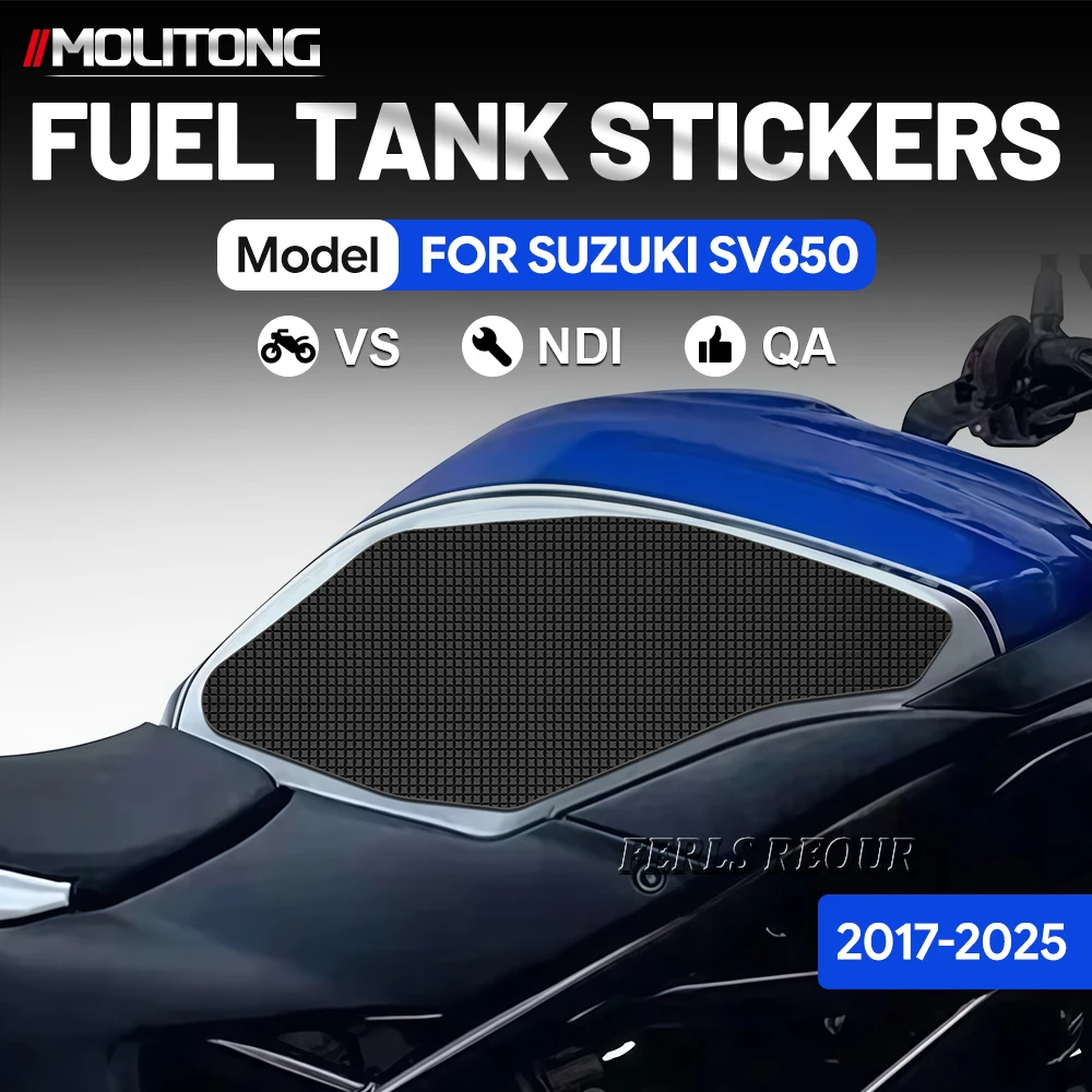 For SUZUKI SV650 /SV 650 ABS Motorcycle Traction Pad Rubber Tank Protector Black Anti Slip Damping and buffering
For SUZUKI SV650 /SV 650 ABS Motorcycle Traction Pad Rubber Tank Protector Black Anti Slip Damping and buffering