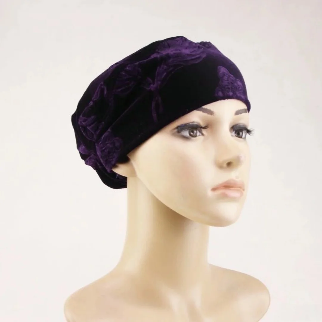 Women's Velvet Soft Stretch Hijab Cap Floral Color Hijab Headscarf For Women Lightweight Hats Breathable
Women's Velvet Soft Stretch Hijab Cap Floral Color Hijab Headscarf For Women Lightweight Hats Breathable