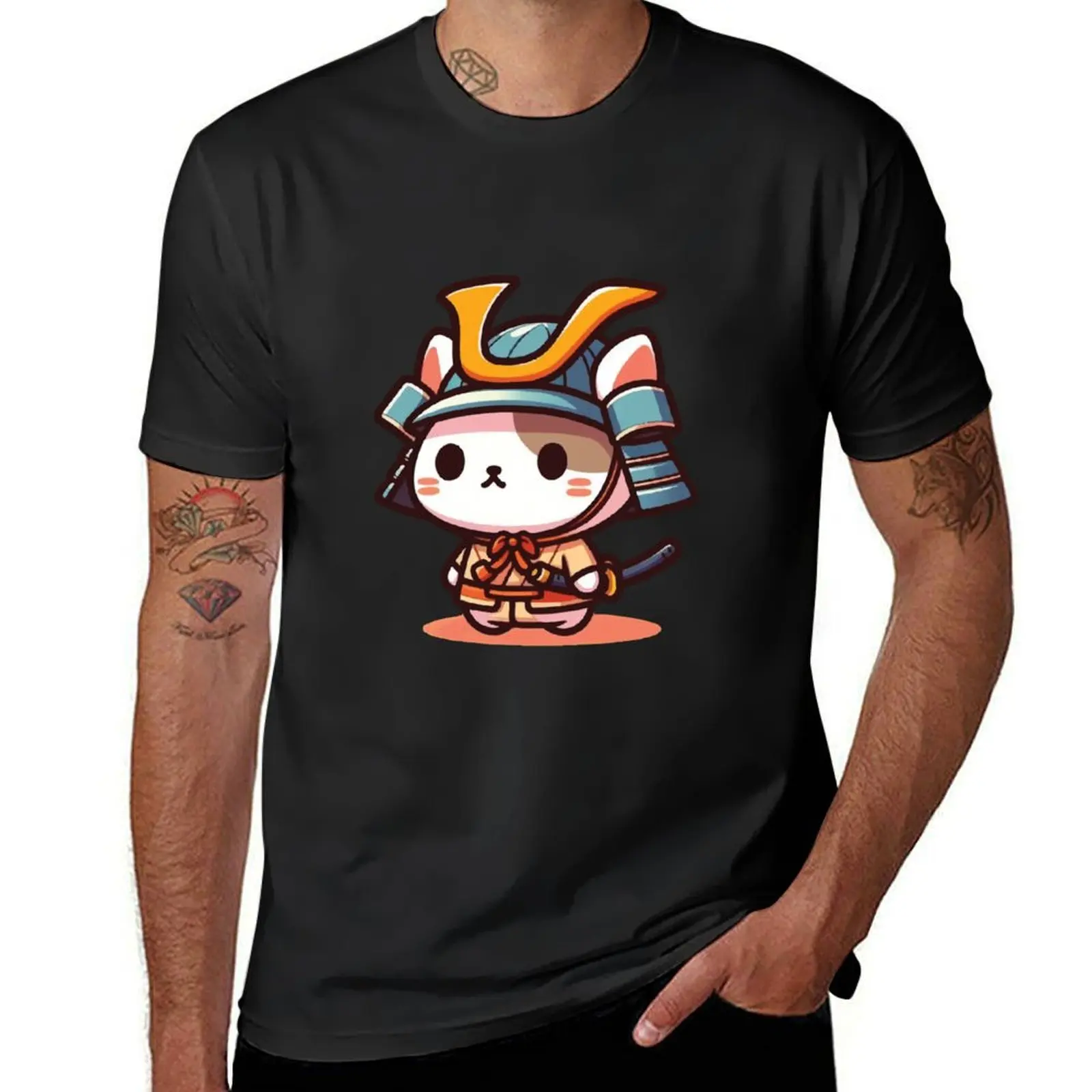 katana samurai cat japanese T-Shirt summer tops quick-drying oversizeds plain Men's t-shirts
katana samurai cat japanese T-Shirt summer tops quick-drying oversizeds plain Men's t-shirts