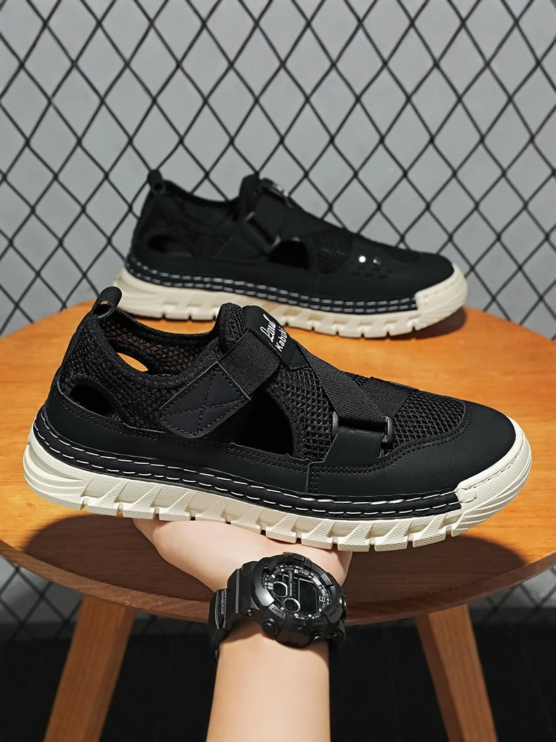 Men's Summer 2026 New Outdoor Wear Anti-slip Sandals Driving Sports Casual Stream Walking Beach Shoes Low Help Relaxing Style...
Men's Summer 2026 New Outdoor Wear Anti-slip Sandals Driving Sports Casual Stream Walking Beach Shoes Low Help Relaxing Style...