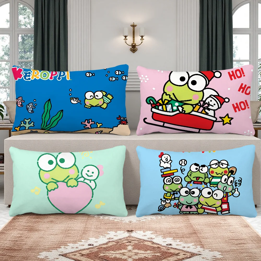 cushion SRO cover Rectangle kawaii cartoon art Pillow Cover Home Sofa k-keroppi living green Room Coffee Shop frog Pillowcase
cushion SRO cover Rectangle kawaii cartoon art Pillow Cover Home Sofa k-keroppi living green Room Coffee Shop frog Pillowcase