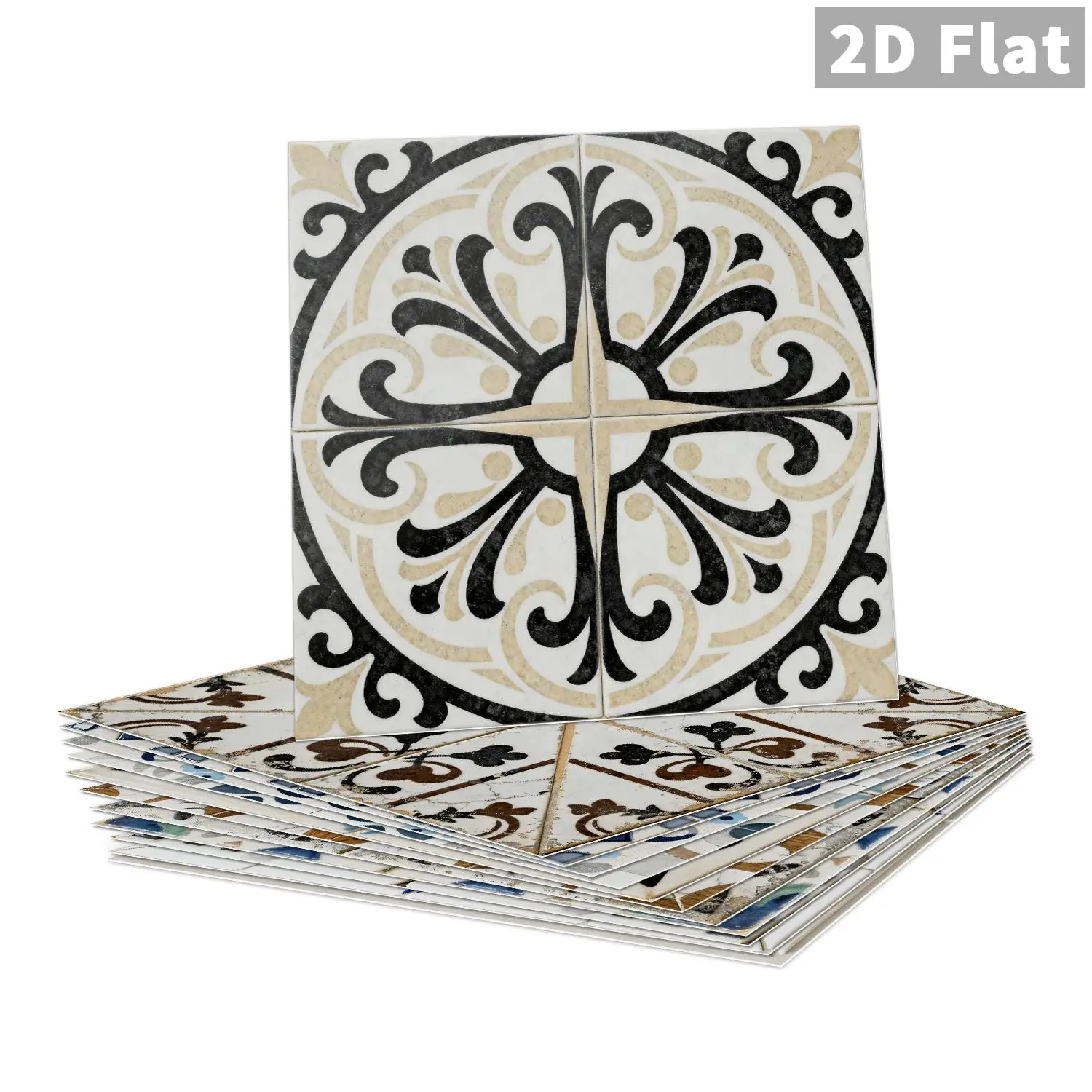 36 pieces of vintage Moroccan self-adhesive waterproof tile stickers for kitchen, bathroom, background, and home decoration
36 pieces of vintage Moroccan self-adhesive waterproof tile stickers for kitchen, bathroom, background, and home decoration