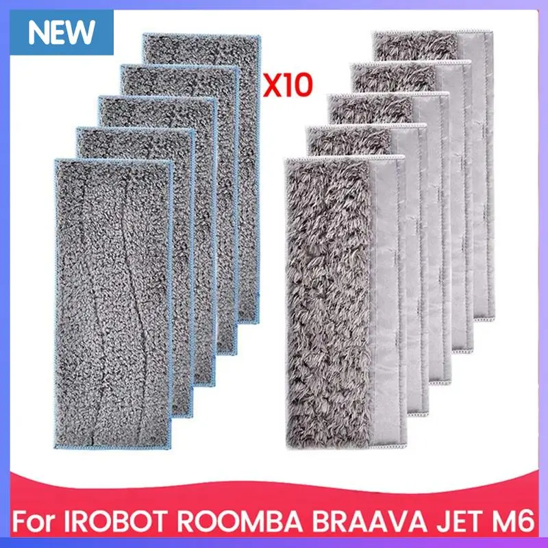 10 шт., комплект влажной и сухой ткани для швабры Forirobot ROOMBA BRAAVA JET M6, аксессуары для подметального робота, сменная чистящая ткань
10 шт., комплект влажной и сухой ткани для швабры Forirobot ROOMBA BRAAVA JET M6, аксессуары для подметального робота, сменная чистящая ткань