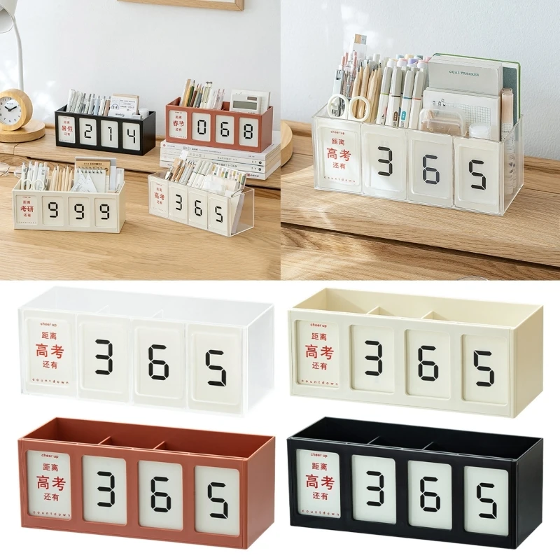 Pencil Holder with Calendar Large Capacity Desk Organizers Pen Holder for School
Pencil Holder with Calendar Large Capacity Desk Organizers Pen Holder for School