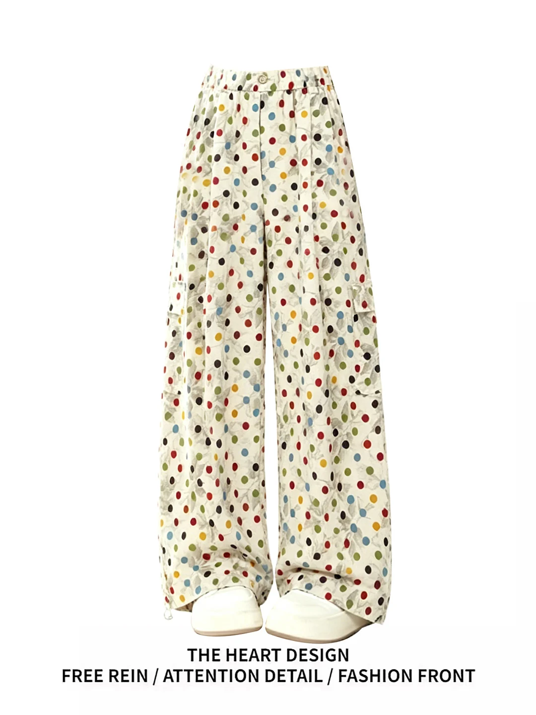 Dopamine Relaxing Artistic Polka Dot Pants Summer New Loose Casual Straight Leg Wide Leg Women's Loose Fit Straight Pants
Dopamine Relaxing Artistic Polka Dot Pants Summer New Loose Casual Straight Leg Wide Leg Women's Loose Fit Straight Pants