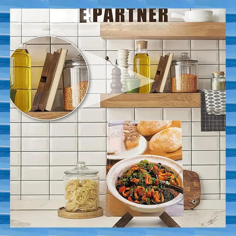 Подставка для кулинарной книги для кухни, держатель тарелки для дисплея, угольный цвет, дерево для декора многоуровневого подноса
Подставка для кулинарной книги для кухни, держатель тарелки для дисплея, угольный цвет, дерево для декора многоуровневого подноса