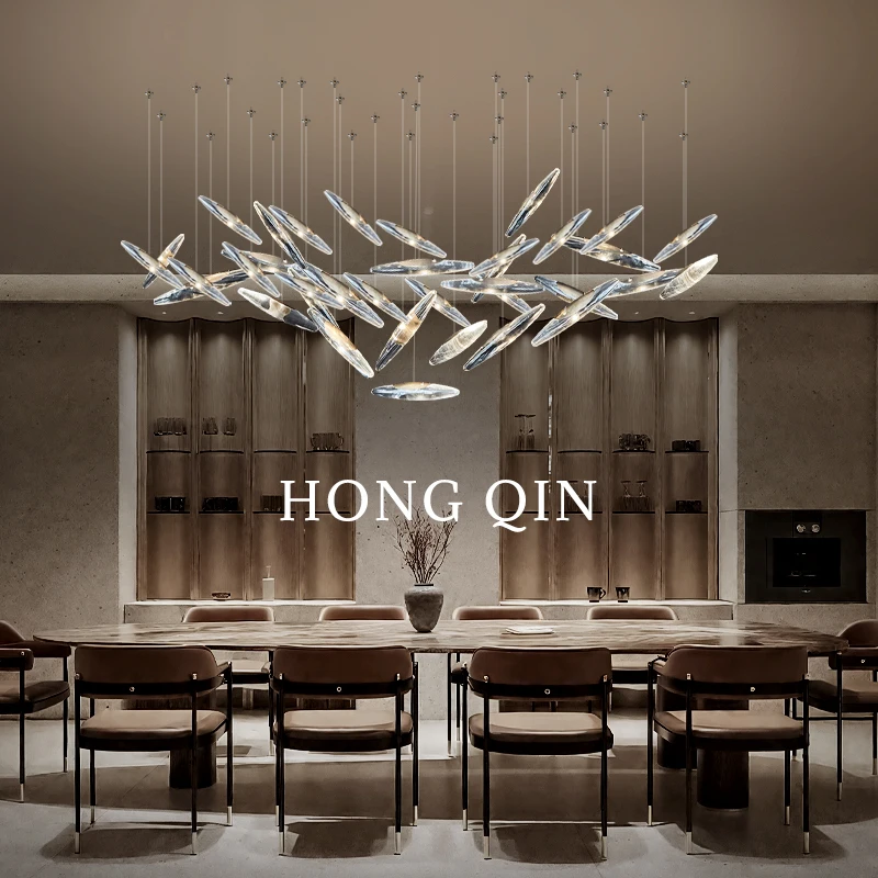 Custom Led Light Fixture Villa Hall Modern Crystal Chandeliers Living Room Pendant Light Hanging Lamp Kitchen Island Lighting
Custom Led Light Fixture Villa Hall Modern Crystal Chandeliers Living Room Pendant Light Hanging Lamp Kitchen Island Lighting