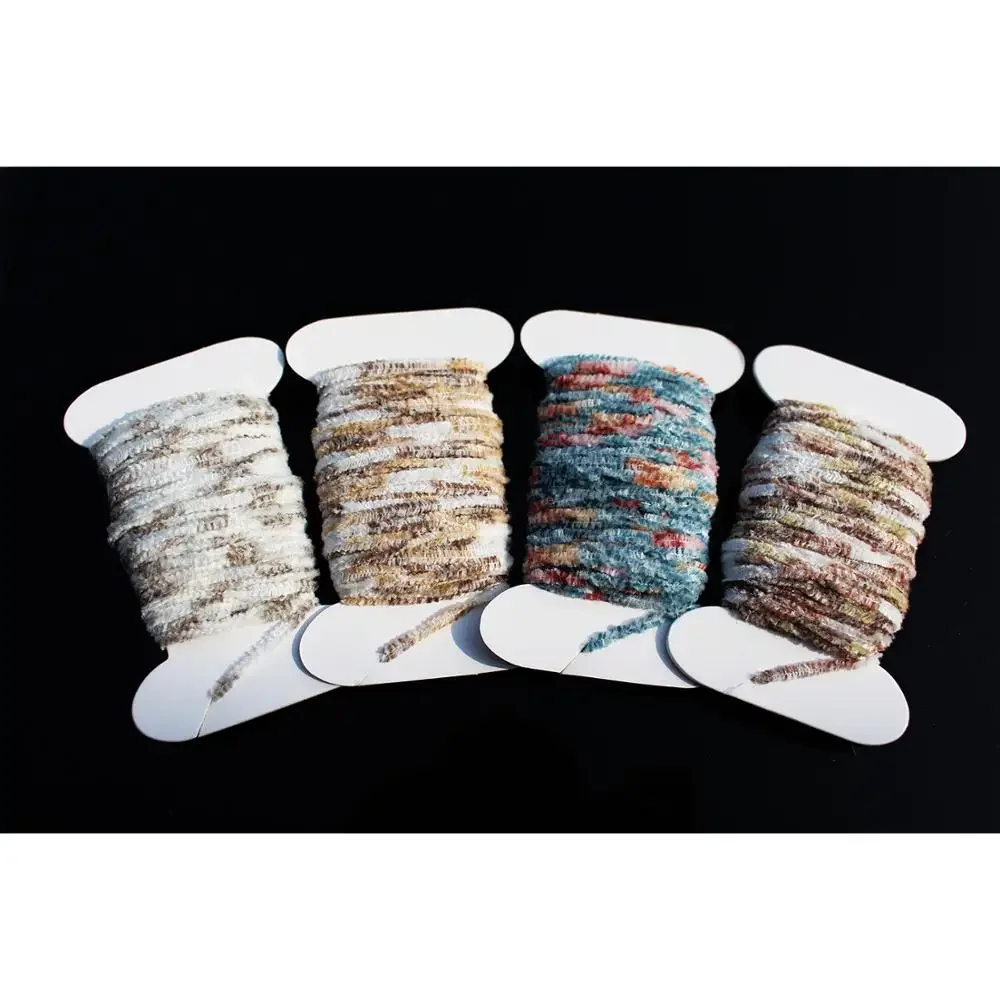 Tigofly 4 cards 40m Stonefly Worms Rayon Yarn Tinsel Chenille Floss Line Thread Woolly Bugger Fly Tying Materials
Tigofly 4 cards 40m Stonefly Worms Rayon Yarn Tinsel Chenille Floss Line Thread Woolly Bugger Fly Tying Materials