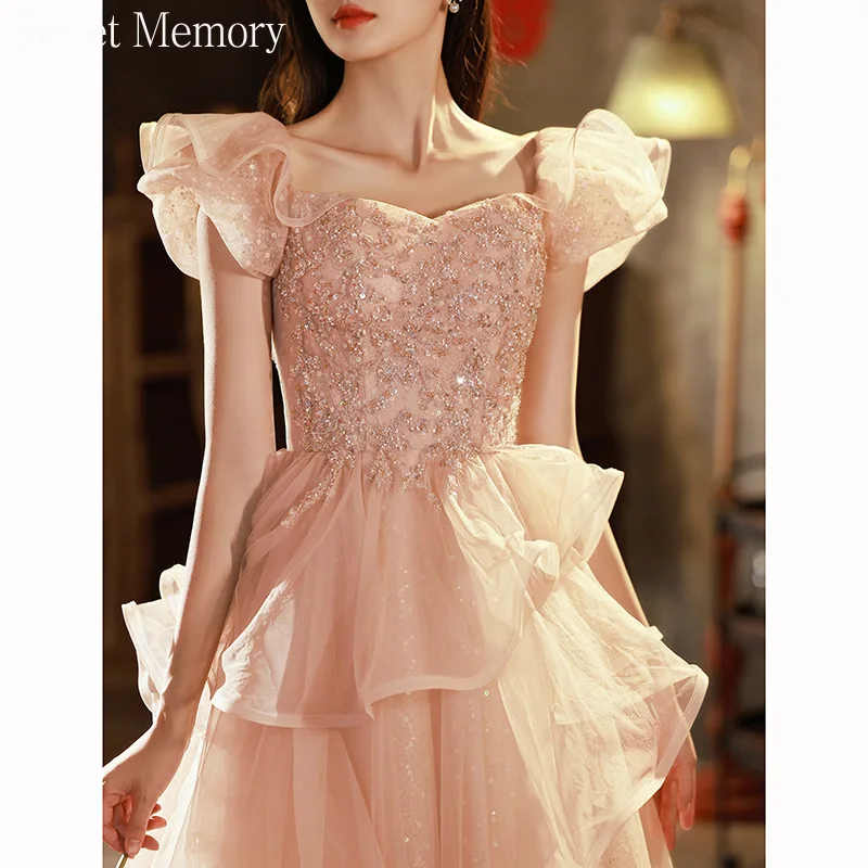 N140 Customized Reject Return Princess Girl Pink Evening Dress Birthday Gown Sweet Memory Floor Length Tiered Christmas Dresses
N140 Customized Reject Return Princess Girl Pink Evening Dress Birthday Gown Sweet Memory Floor Length Tiered Christmas Dresses