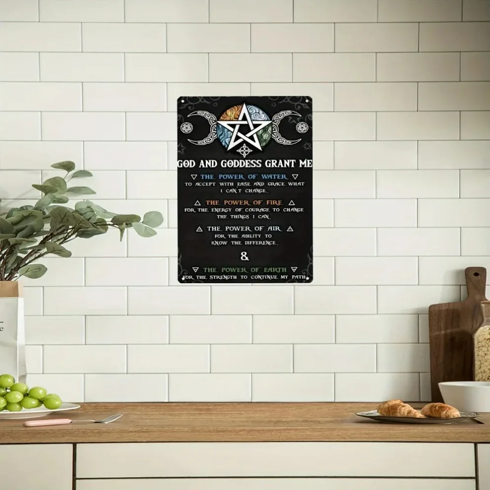 Wall Decor,Durable Iron Wall Art with Celtic Knot & Pentagram Design -Indoor Garden - Spiritual Gift for Wiccans & Weatherresis
Wall Decor,Durable Iron Wall Art with Celtic Knot & Pentagram Design -Indoor Garden - Spiritual Gift for Wiccans & Weatherresis