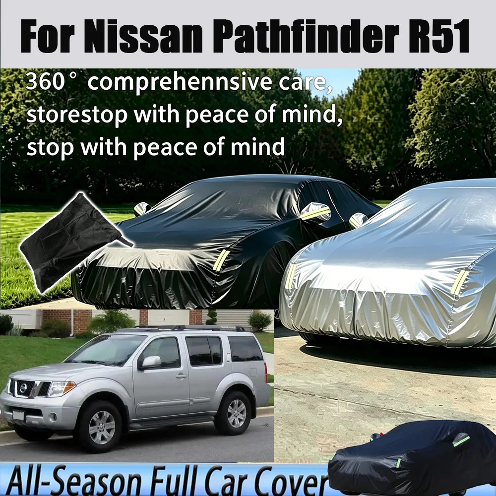 Outdoor Protection Full Car Cover Snow Cover Sunshade Waterproof Dustproof Exterior Car Accessories For Nissan Pathfinder R51
Outdoor Protection Full Car Cover Snow Cover Sunshade Waterproof Dustproof Exterior Car Accessories For Nissan Pathfinder R51
