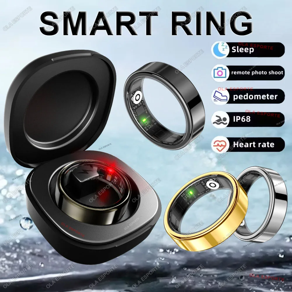 2026 New Smart Ring Heart Rate Blood Pressure Sleep Monitoring Motion Tracking IP68 Waterproof Men Women Smart Ring Holiday Gift
2026 New Smart Ring Heart Rate Blood Pressure Sleep Monitoring Motion Tracking IP68 Waterproof Men Women Smart Ring Holiday Gift