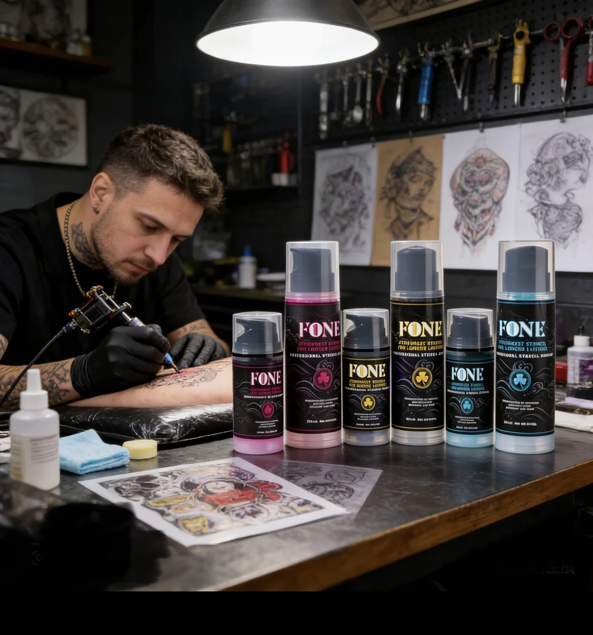 250/110ML Fone Premium Professional Tattoo Stencil Magic Gel Body Paint Thermal Copier Transfer Liquid Paste Tattoo Accessories
250/110ML Fone Premium Professional Tattoo Stencil Magic Gel Body Paint Thermal Copier Transfer Liquid Paste Tattoo Accessories