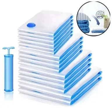 1PCS Vacuum Bag and Pump Cover for Clothes Storing Large Plastic Compression Empty Bag Travel Accessories Storage Container
1PCS Vacuum Bag and Pump Cover for Clothes Storing Large Plastic Compression Empty Bag Travel Accessories Storage Container