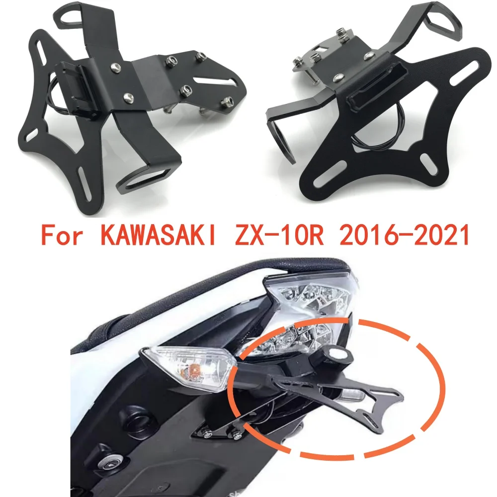 Tail Tidy License Plate Holder For KAWASAKI ZX-10R 2016 2017 2018-2021 ZX 10R Motorbike Rear Fender Eliminator Mount Bracket
Tail Tidy License Plate Holder For KAWASAKI ZX-10R 2016 2017 2018-2021 ZX 10R Motorbike Rear Fender Eliminator Mount Bracket