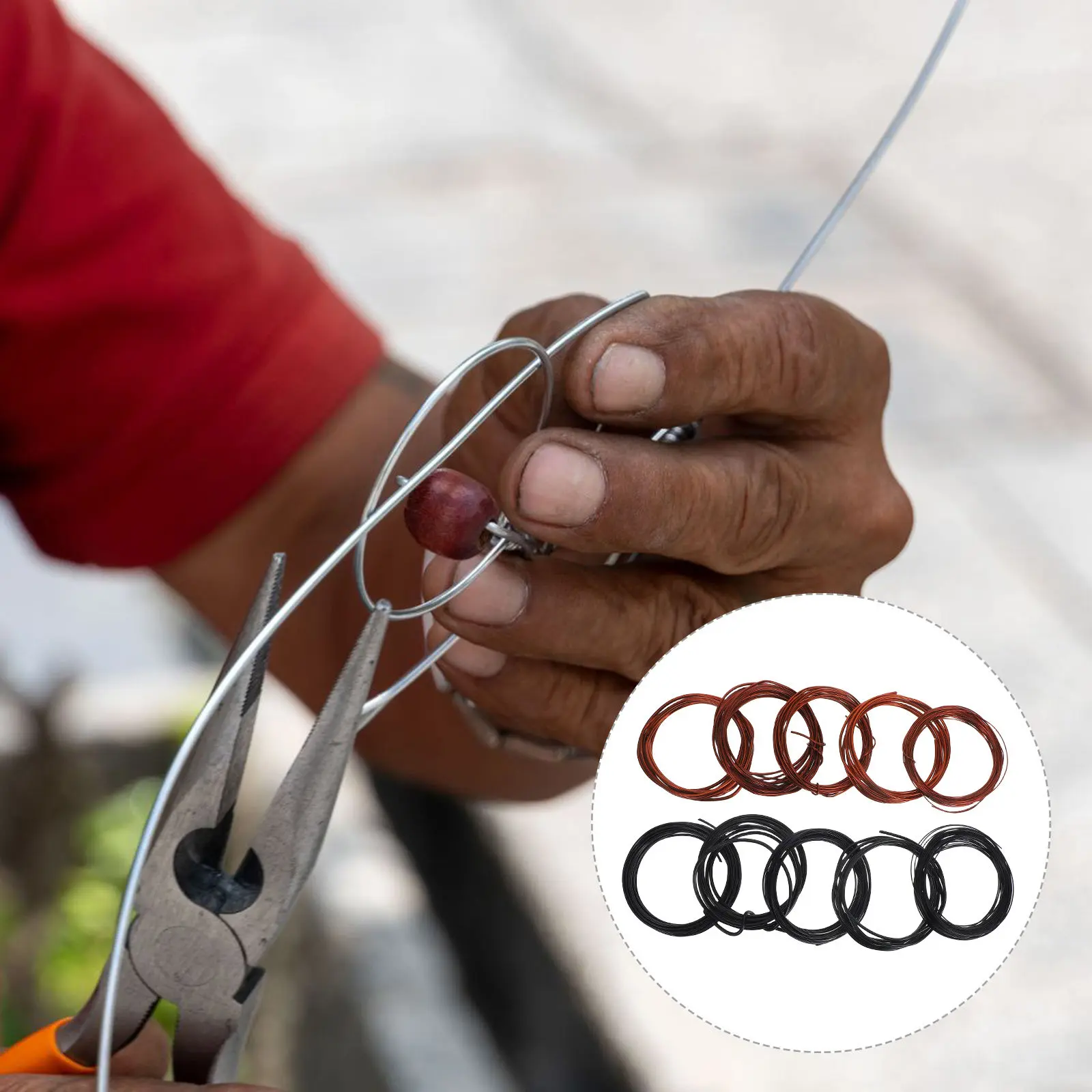 10Pcs Bendable Aluminum Wire for Bonsai Trees Shaping Crafting Jewelry Making Plant Training Small Money Tree Bendable Wire
10Pcs Bendable Aluminum Wire for Bonsai Trees Shaping Crafting Jewelry Making Plant Training Small Money Tree Bendable Wire