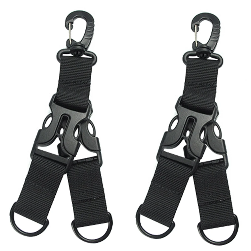 2 Pcs Backpack Hanger Keychain Clip Nylon Belt Clasp Strap Hiking Hanging Buckle Plastic Camping Equipment Buckles
2 Pcs Backpack Hanger Keychain Clip Nylon Belt Clasp Strap Hiking Hanging Buckle Plastic Camping Equipment Buckles
