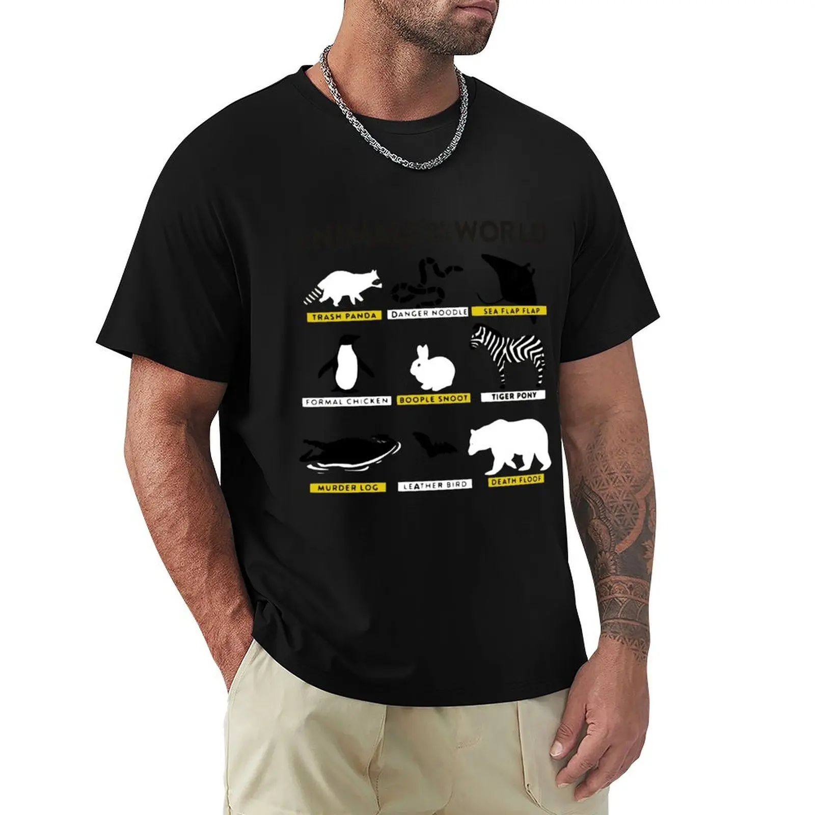 Animals of the World - And how they are called correctly T-Shirt fashion shirts summer 2025 men graphic t shirts
Animals of the World - And how they are called correctly T-Shirt fashion shirts summer 2025 men graphic t shirts