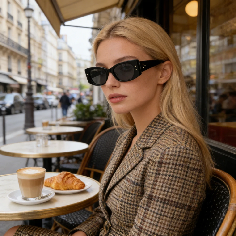 2026 New Trendy Fashion Women's Sunglasses Retro Cat Eye Acetate Frame Handmade Sunglasses Outdoor Vintage UV400 Sunglasses
2026 New Trendy Fashion Women's Sunglasses Retro Cat Eye Acetate Frame Handmade Sunglasses Outdoor Vintage UV400 Sunglasses