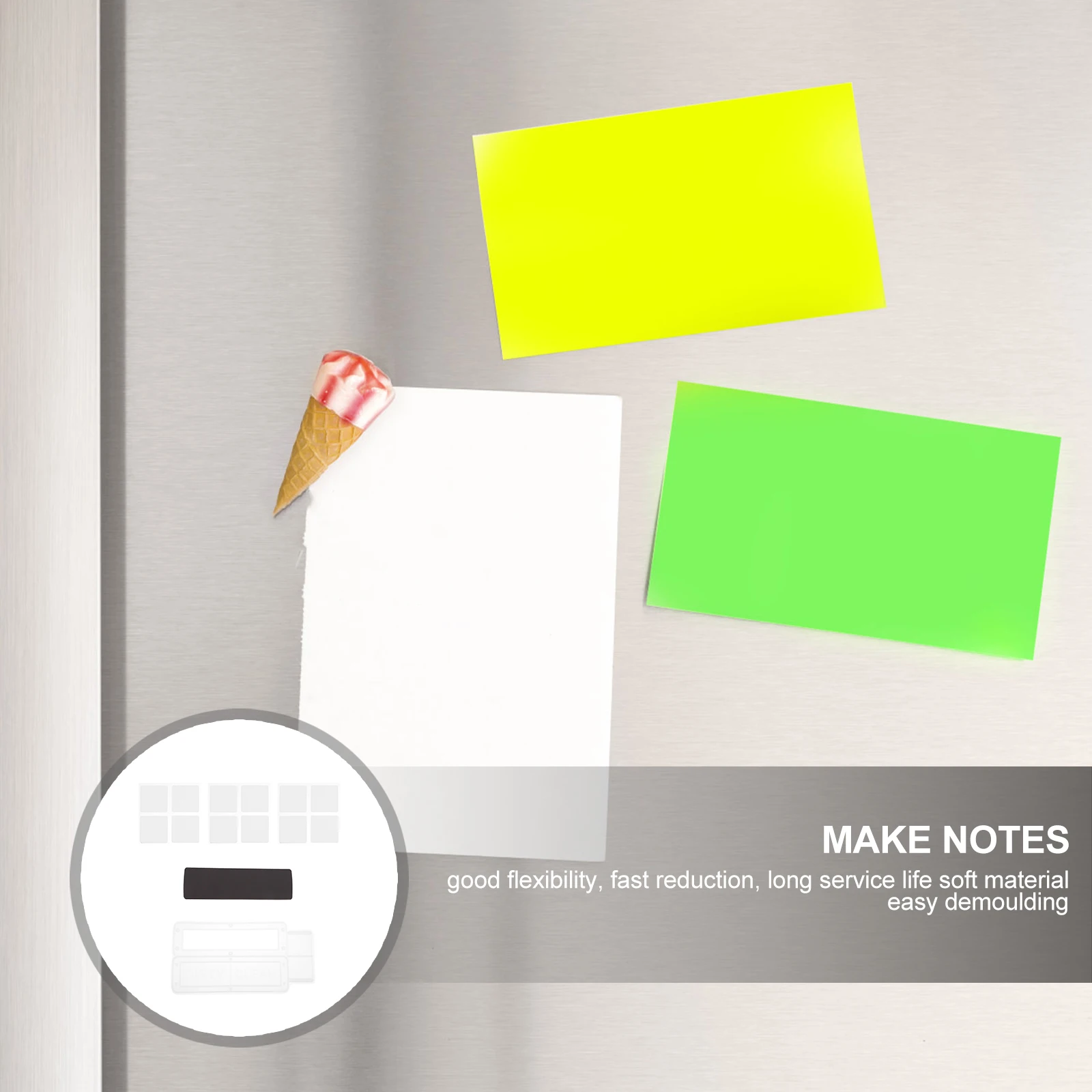 Silicone Mold for DIY Magnetic Stickers Fridge Decor Epoxy Casting Nonstick Crafts Flexible Transparent Marks Labels
Silicone Mold for DIY Magnetic Stickers Fridge Decor Epoxy Casting Nonstick Crafts Flexible Transparent Marks Labels