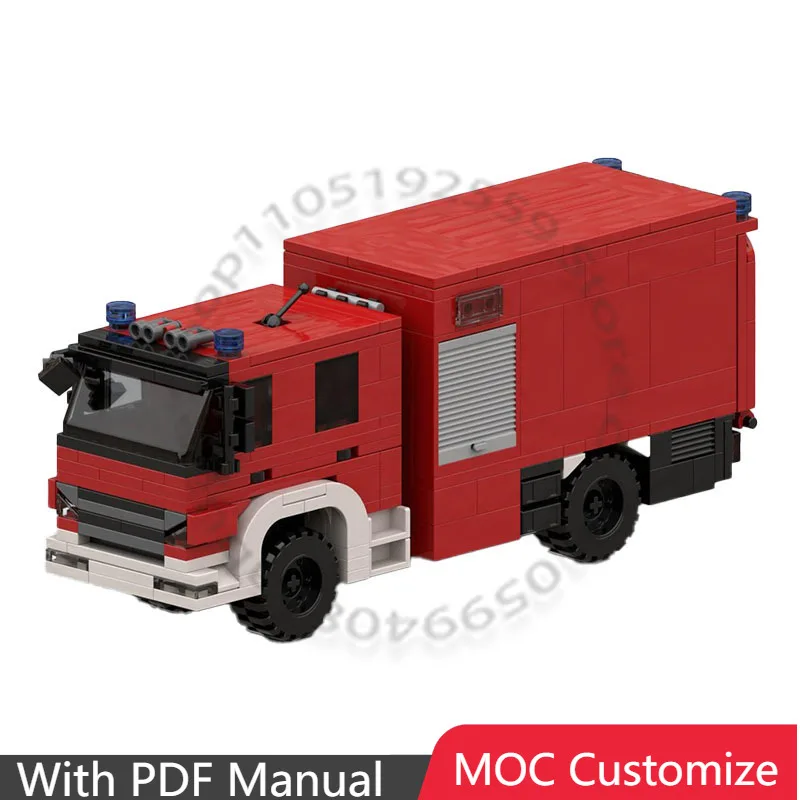 398 PCS Racing Fire Logistics Vehicle MOC Customize Modular Building Block Educational Brick Creative DIY Boy Assembly Toy Gift
398 PCS Racing Fire Logistics Vehicle MOC Customize Modular Building Block Educational Brick Creative DIY Boy Assembly Toy Gift