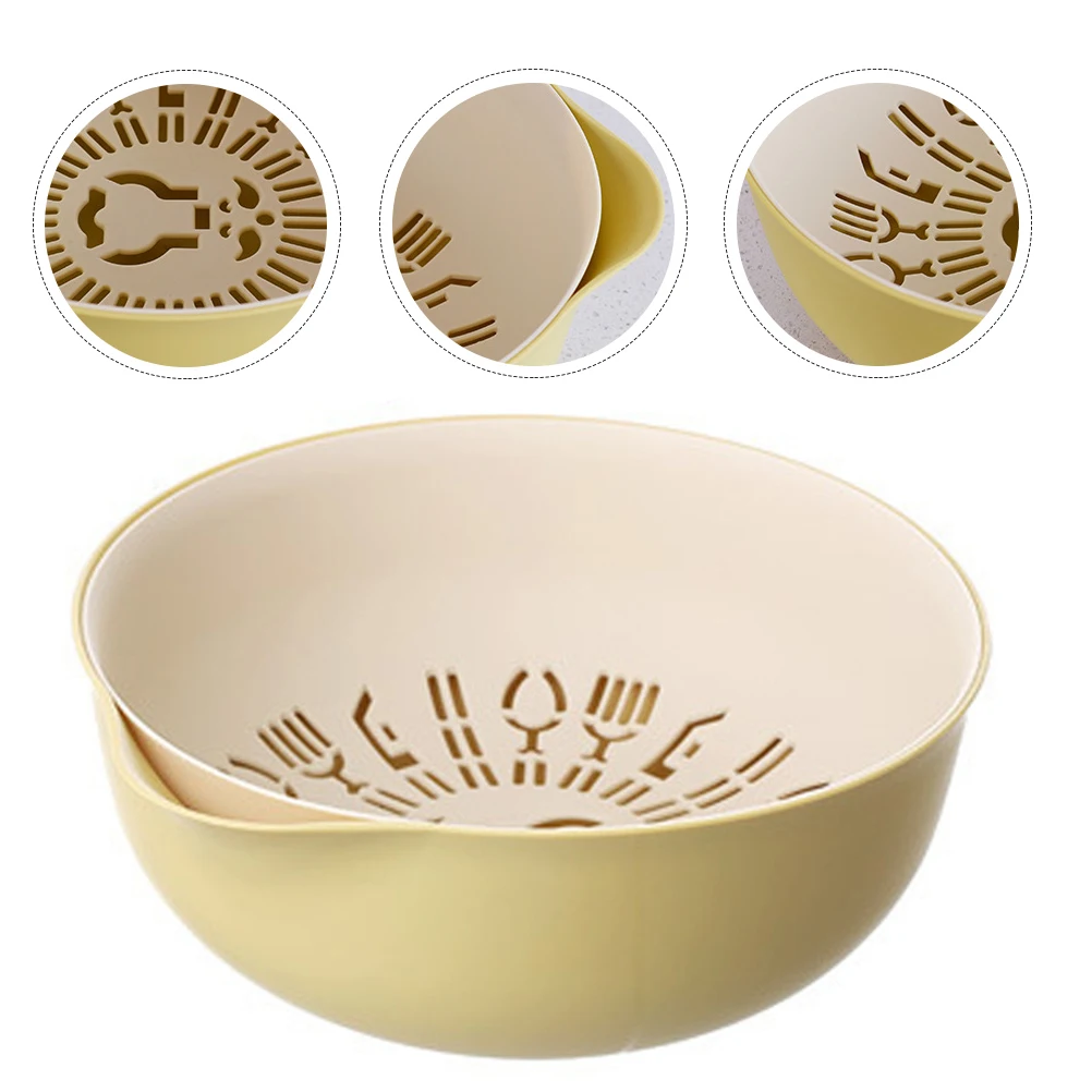 Vegetable Basket Drainer Sink Bowls Basin Versatile Storage Container Kitchen Drain Tool Plastic Strainer Basket Vegetable 
Vegetable Basket Drainer Sink Bowls Basin Versatile Storage Container Kitchen Drain Tool Plastic Strainer Basket Vegetable