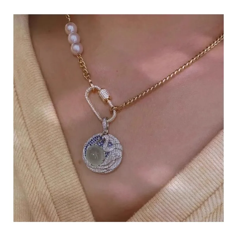 Universal Buckle Accessories Necklace Pendant Universal Button Head Universal Ring Commuter Versatile Diamond Paper Clip Univers
Universal Buckle Accessories Necklace Pendant Universal Button Head Universal Ring Commuter Versatile Diamond Paper Clip Univers