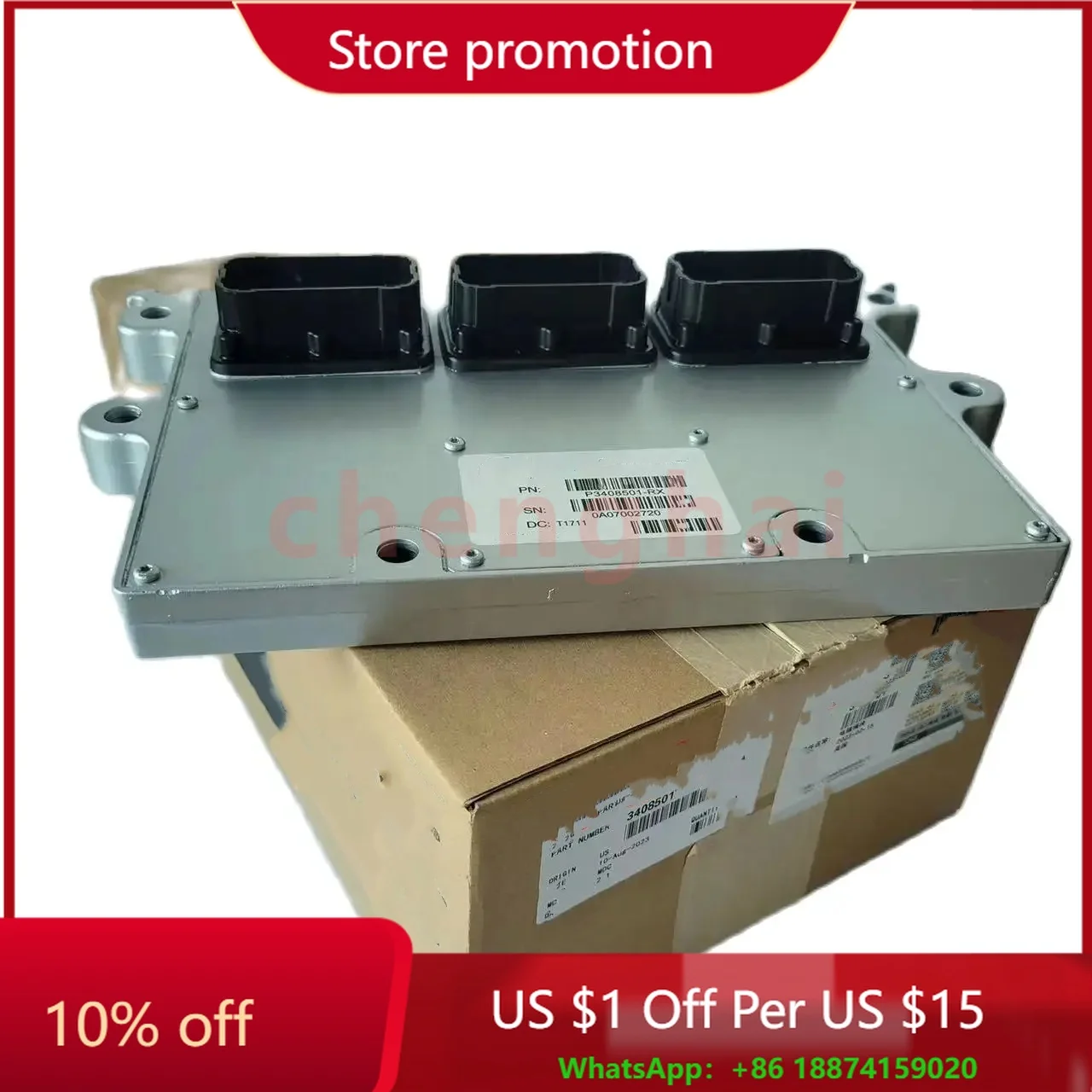Engine Electronic Control Module ISM11 QSM11 ISX15 QSX15 Generator Set Computer Module ECM CM570 CM876 3408501 for Cummins
Engine Electronic Control Module ISM11 QSM11 ISX15 QSX15 Generator Set Computer Module ECM CM570 CM876 3408501 for Cummins