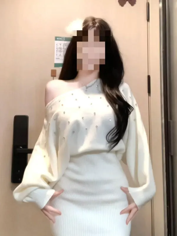 Sexy Pure Desire Knitted ort Dr oulder Bared Bodycon Skirt Unique Beautiful Winter Faion for Young Women Ci Commute
Sexy Pure Desire Knitted ort Dr oulder Bared Bodycon Skirt Unique Beautiful Winter Faion for Young Women Ci Commute