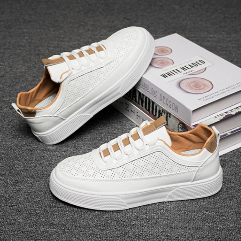 New Versatile Casual Men's Shoes 2025 Summer Breathable Anti-slip Trendy Thick Bottom Board Fashion Sports Shoes
New Versatile Casual Men's Shoes 2025 Summer Breathable Anti-slip Trendy Thick Bottom Board Fashion Sports Shoes