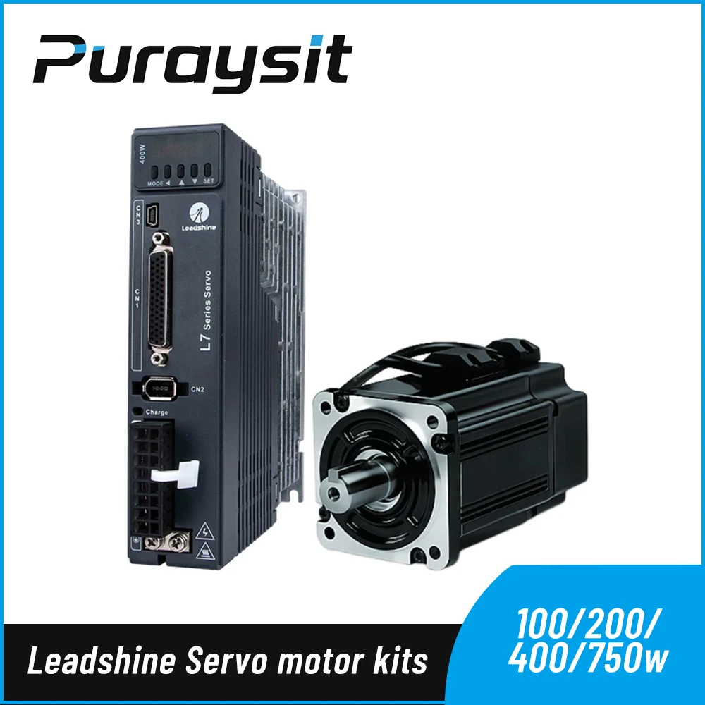 Leadshine L7P 100W 200W 400W 750W 1000W Servo Motor Kits L7P-100 L7P-200 L7P-400 L7P-750 L7P-1000 with ACM2H Servo Motor
Leadshine L7P 100W 200W 400W 750W 1000W Servo Motor Kits L7P-100 L7P-200 L7P-400 L7P-750 L7P-1000 with ACM2H Servo Motor