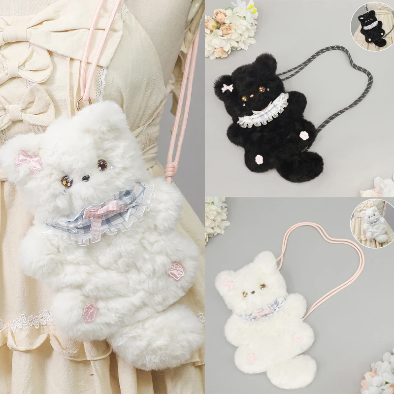 Anime Plush Cat Shoulder Bag Woman Girl Lolita Cosplay Apparel Backpack Wallets Keys Phone Bags Girls Self-Photo Accessories
Anime Plush Cat Shoulder Bag Woman Girl Lolita Cosplay Apparel Backpack Wallets Keys Phone Bags Girls Self-Photo Accessories