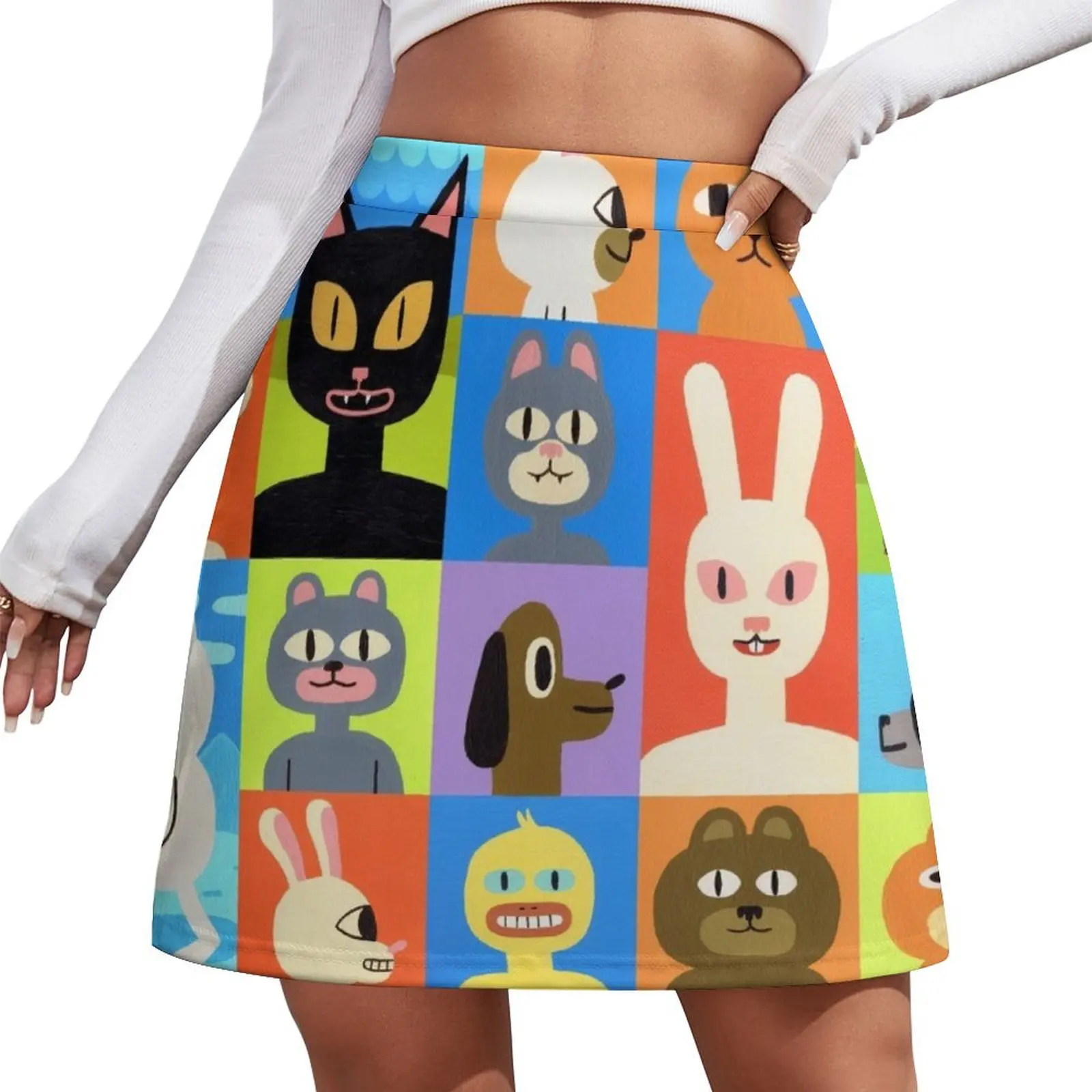 Critters Mini Skirt mini skirts micro mini skirt extreme women's clothing summer 2025 novelties Skirt
Critters Mini Skirt mini skirts micro mini skirt extreme women's clothing summer 2025 novelties Skirt