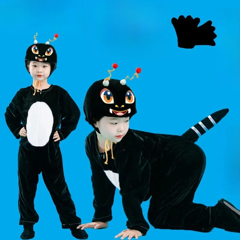 Halloween Ant Animal Performance Costume Kindergarten Big Kids Cartoon Performance Dance Clothes Ice Silk Material Children
Halloween Ant Animal Performance Costume Kindergarten Big Kids Cartoon Performance Dance Clothes Ice Silk Material Children