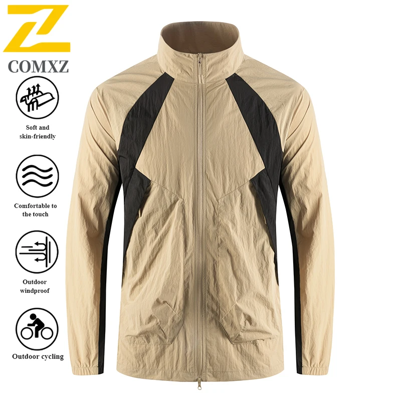 UV Protection Jacket Unisex Spring-Summer UPF50+ Lightweight Quick-Dry Fishing Skin Coat with Color Block Sunscreen clothing2025 
UV Protection Jacket Unisex Spring-Summer UPF50+ Lightweight Quick-Dry Fishing Skin Coat with Color Block Sunscreen clothing2025