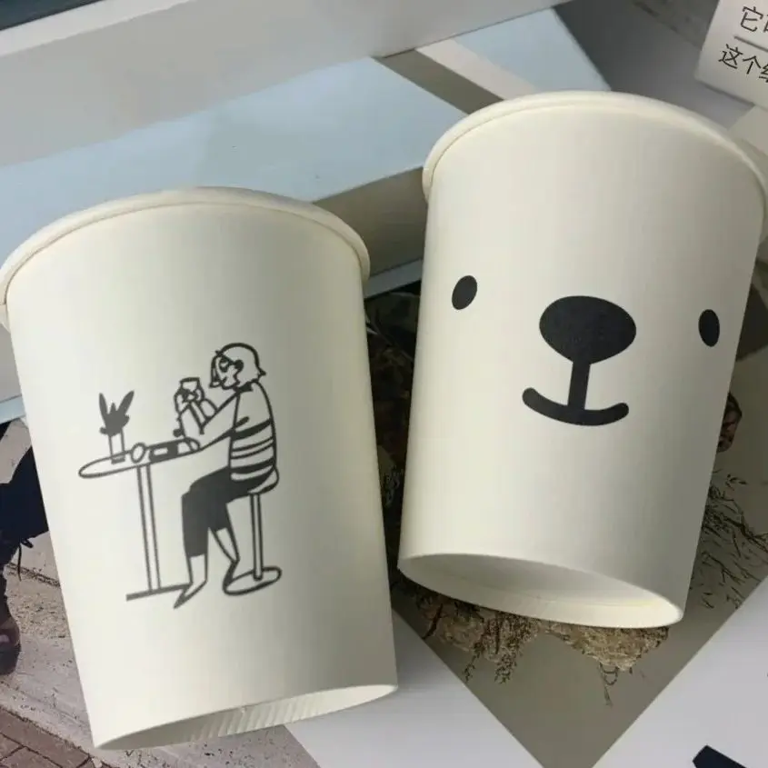 Multi-Style Printed Paper Cup, One-Time Environmental Protection, Office Home Out, Cold and Hot Drink, Logo Cup Customization 
Multi-Style Printed Paper Cup, One-Time Environmental Protection, Office Home Out, Cold and Hot Drink, Logo Cup Customization