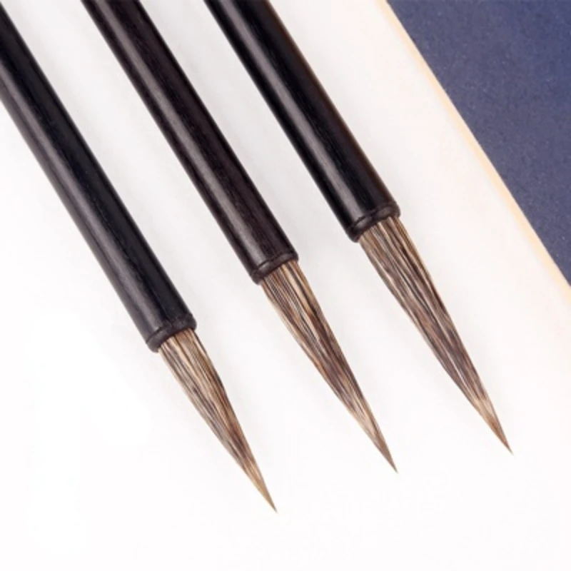 Chinese Calligraphy Brushes Pen Set Long Peak Hook Line Calligraphie Thin Gold Body Painting Brush Landscape Watercolor Painting
Chinese Calligraphy Brushes Pen Set Long Peak Hook Line Calligraphie Thin Gold Body Painting Brush Landscape Watercolor Painting