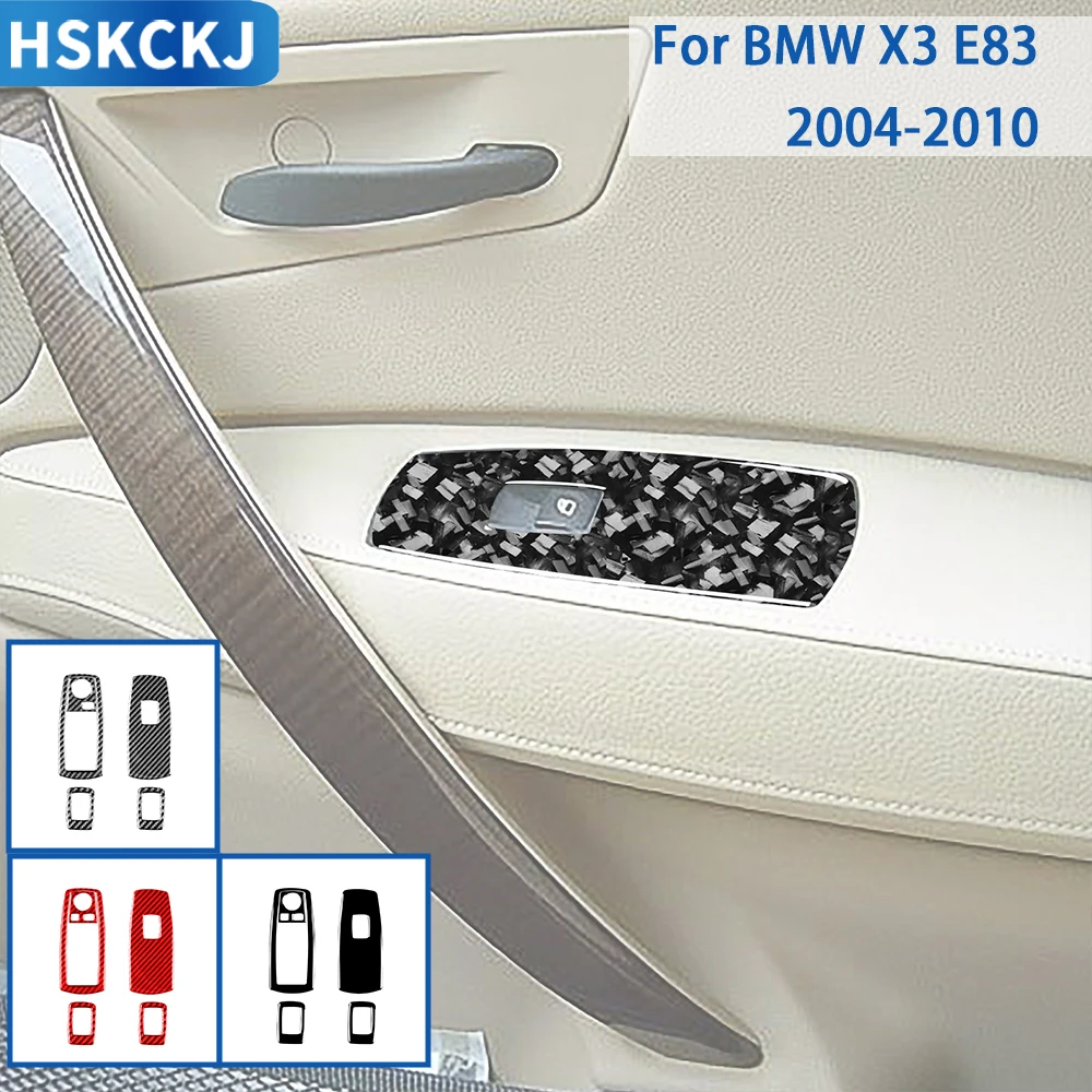 For BMW X3 E83 2004 2005 2006 2007 2008 2009 2010 Accessories Carbon Fiber Car Interior Window Control Panel Stickers Decoration
For BMW X3 E83 2004 2005 2006 2007 2008 2009 2010 Accessories Carbon Fiber Car Interior Window Control Panel Stickers Decoration