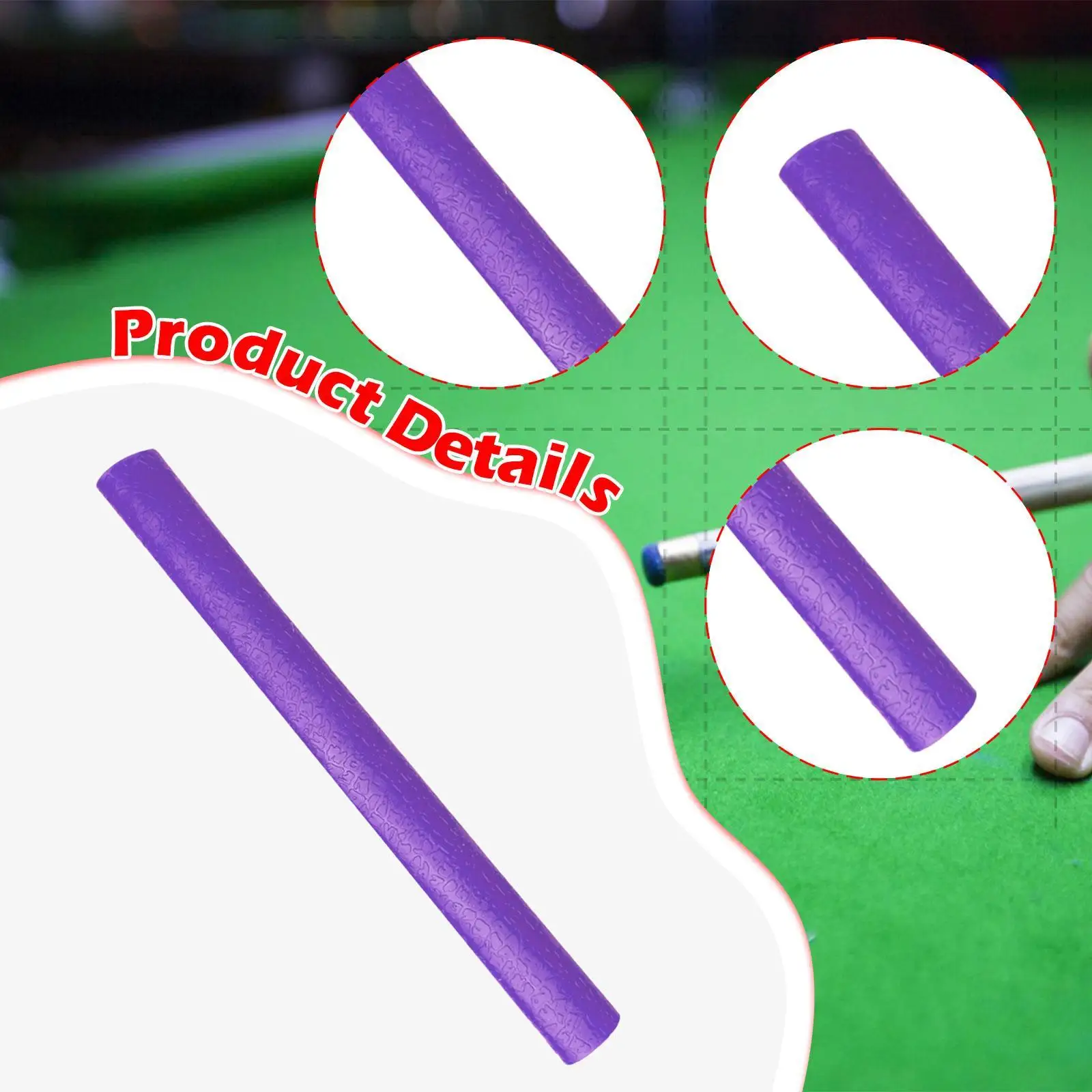 Elastic Billiard Cue Grip Sleeve Anti Slip Tubing Professional Handgrip Wrap for Pool Cue Stick Billiards
Elastic Billiard Cue Grip Sleeve Anti Slip Tubing Professional Handgrip Wrap for Pool Cue Stick Billiards