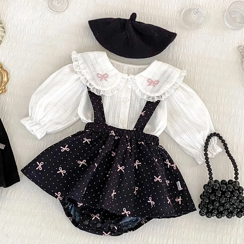 2025 New Spring Toddler Baby Girl Clothes Suit Long Sleeved Cotton Shirt Sleeveless Jumpsuit Newborn Baby Girls Clothing Set
2025 New Spring Toddler Baby Girl Clothes Suit Long Sleeved Cotton Shirt Sleeveless Jumpsuit Newborn Baby Girls Clothing Set