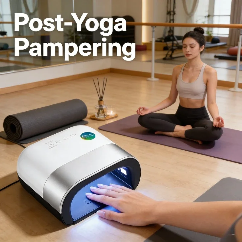 UV LED Cordless Manicure Lamp, Portable UV Lamp for Gel Nail 4 Smart Timer and Sensor Manicures with Modes
UV LED Cordless Manicure Lamp, Portable UV Lamp for Gel Nail 4 Smart Timer and Sensor Manicures with Modes